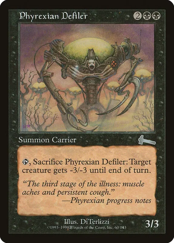 Phyrexian Defiler [Urza's Legacy]