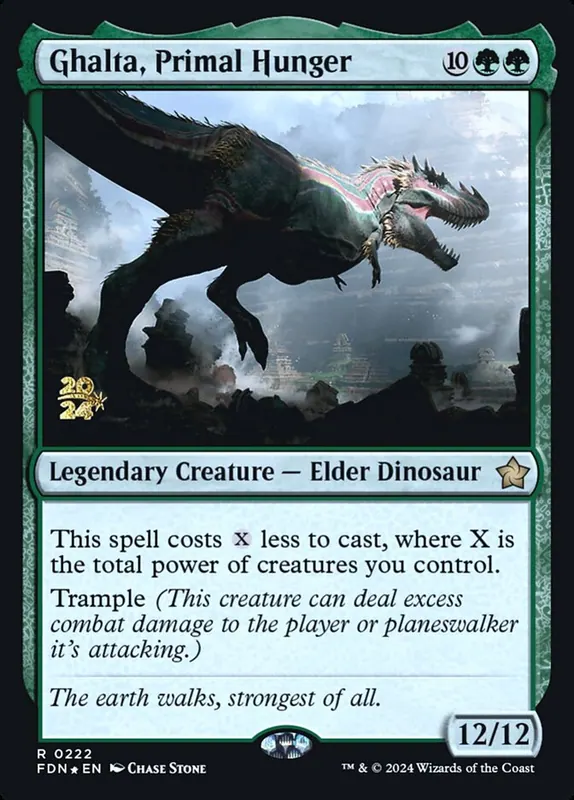 Ghalta, Primal Hunger [Foundations Promos]