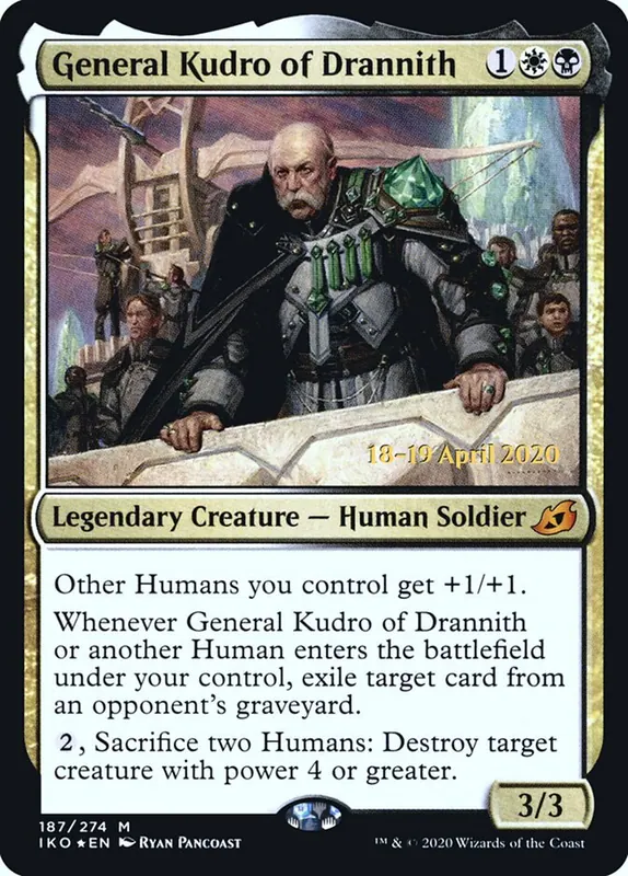 General Kudro of Drannith [Ikoria: Lair of Behemoths Promos]