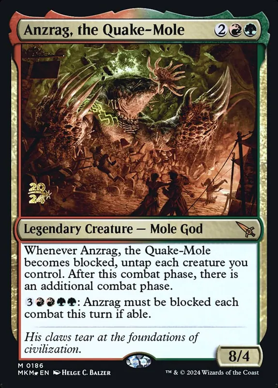 Anzrag, the Quake-Mole [Murders at Karlov Manor Promos]