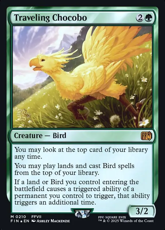 Traveling Chocobo [Final Fantasy Promos]