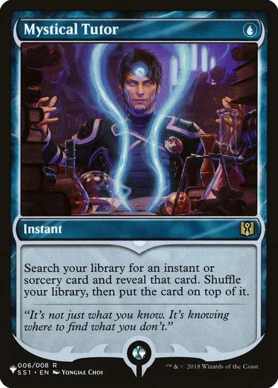 Mystical Tutor [The List]