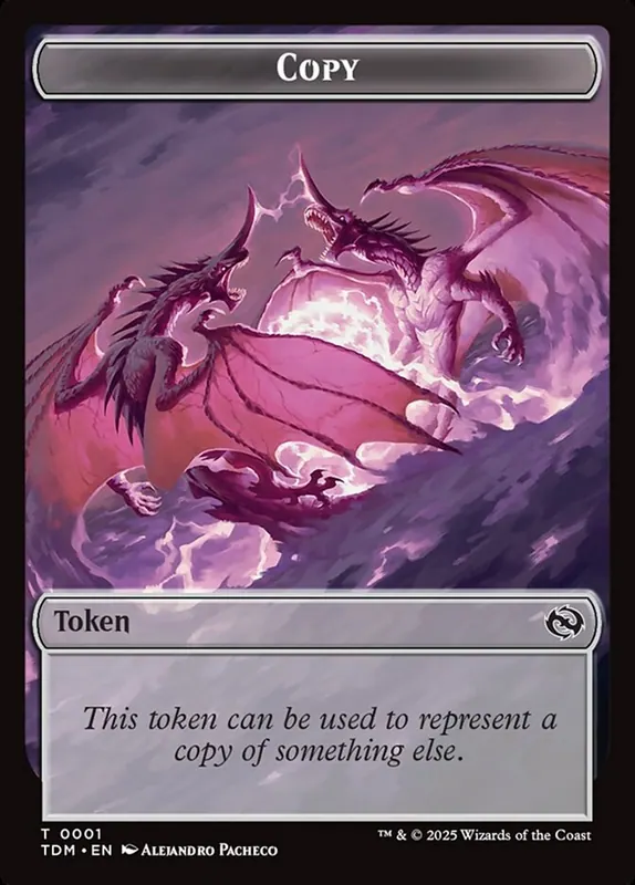 Copy [Tarkir: Dragonstorm Tokens]