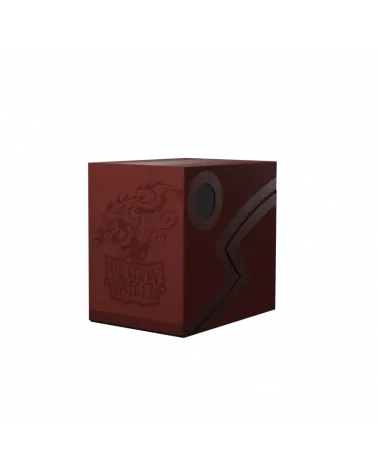 Dragon Shield Double Shell- Blood Red/Black