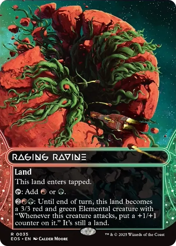 Raging Ravine (0035) (Borderless) [Edge of Eternities: Stellar Sights]