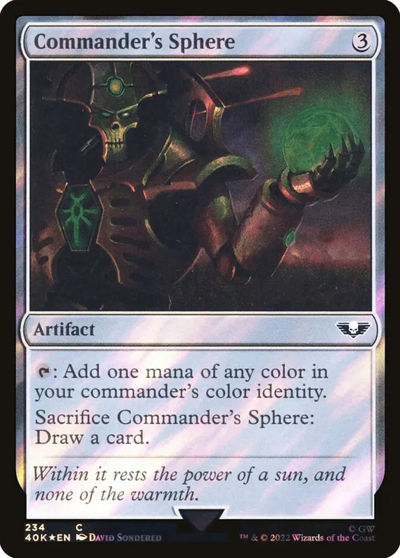 Commander's Sphere [Warhammer 40,000 Commander]