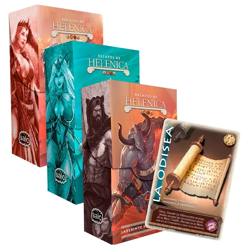 Mitos Y Leyenadas - Relatos De Helenica - Promo x 3