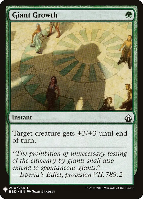 Giant Growth [The List]