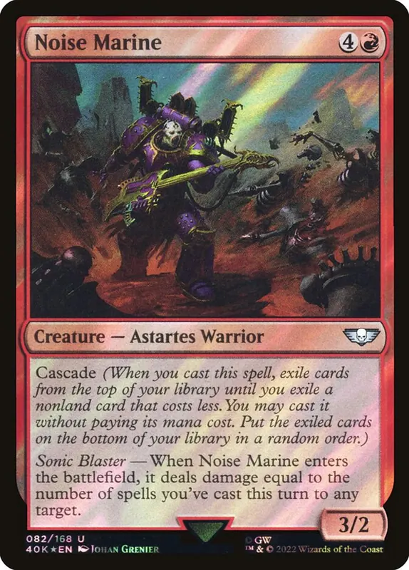 Noise Marine [Warhammer 40,000 Commander]