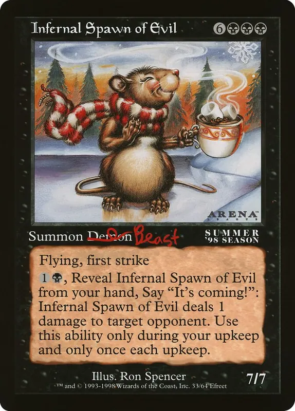 Infernal Spawn of Evil [Oversized League Prizes]