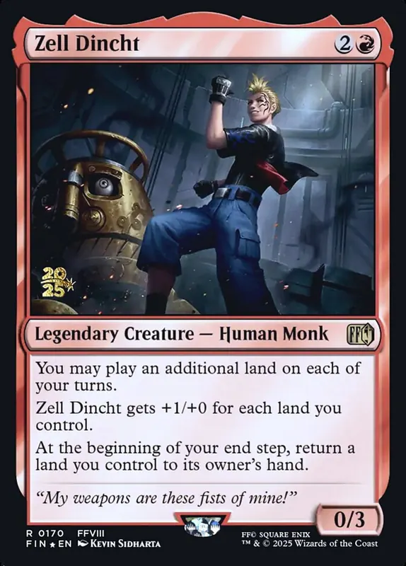 Zell Dincht [Final Fantasy Promos]