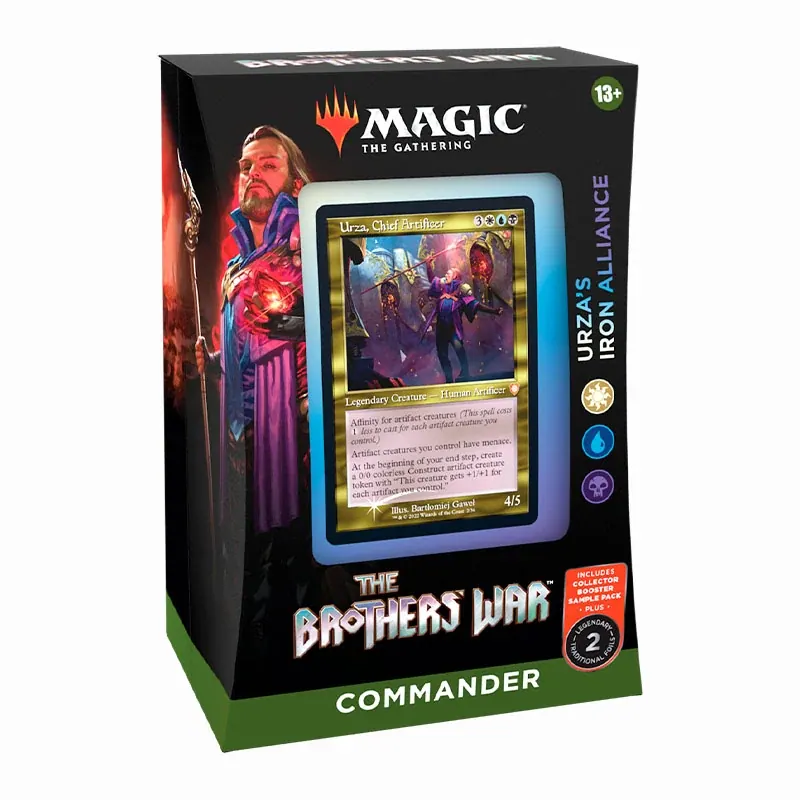 Mtg The Brothers War - Commander Deck - Urzas Iron Alliance  - Español
