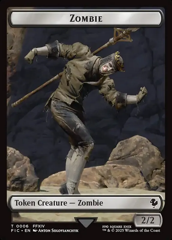 Zombie [Final Fantasy Commander Tokens]