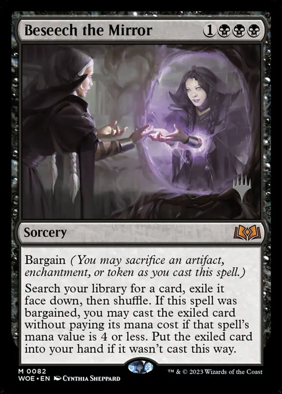 Beseech the Mirror [Wilds of Eldraine Promos]