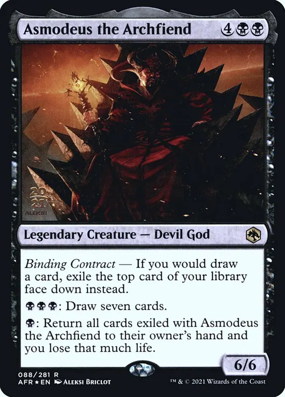 Asmodeus the Archfiend [Adventures in the Forgotten Realms Promos]