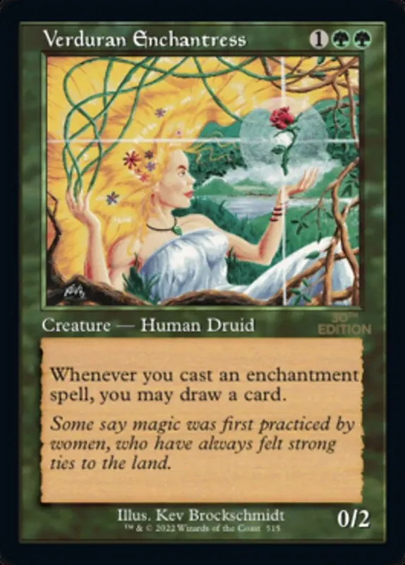 Verduran Enchantress (Retro) [30th Anniversary Edition]