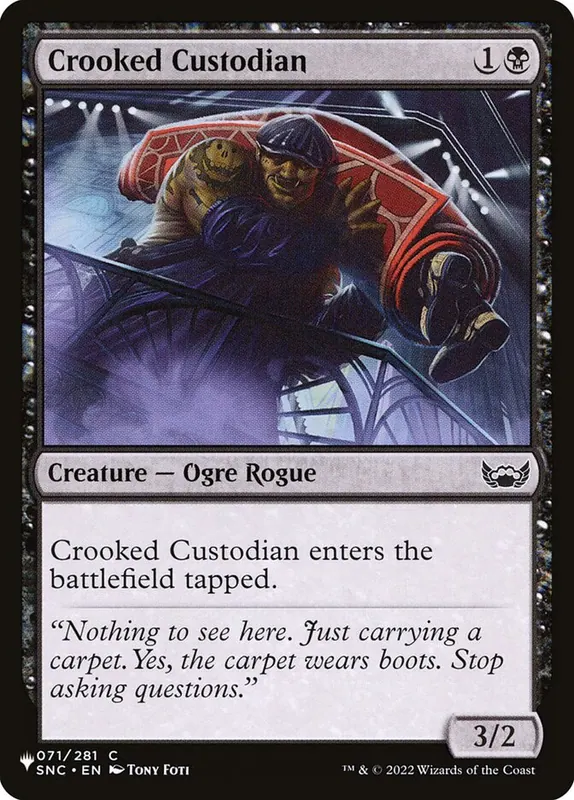 Crooked Custodian [The List]