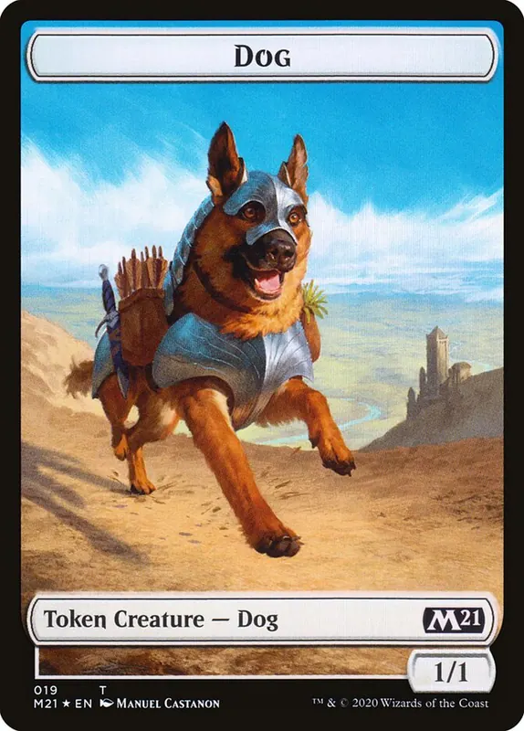 Dog [Core Set 2021 Tokens]