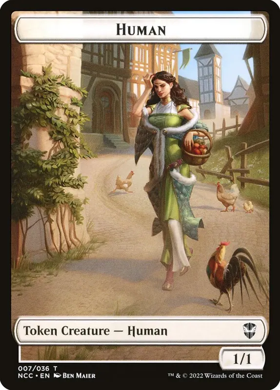 Human [New Capenna Commander Tokens]