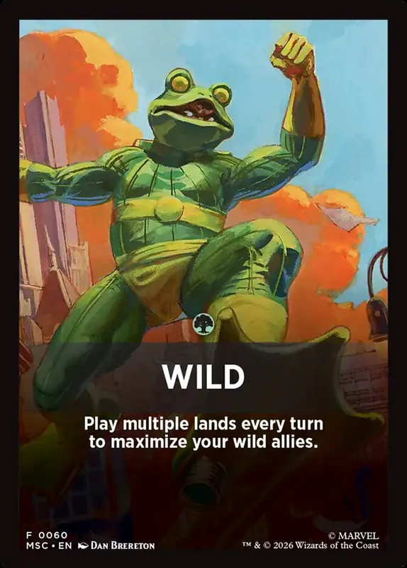 Wild [Marvel Super Heroes Jumpstart Front Cards]