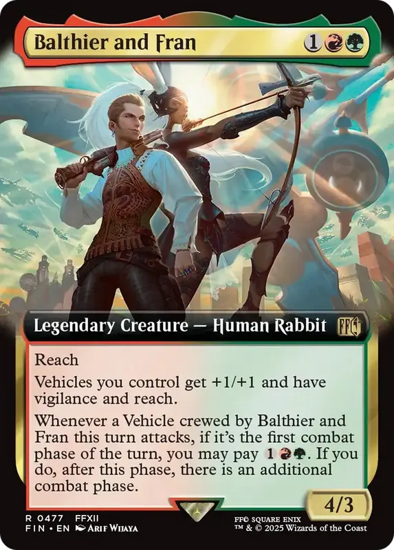 Balthier and Fran (Extended Art) [FINAL FANTASY]