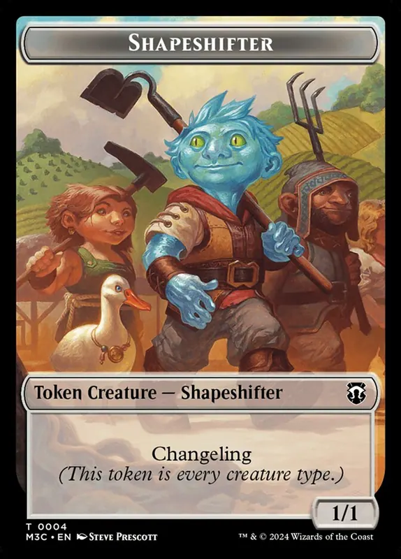 Shapeshifter [Modern Horizons 3 Commander Tokens]