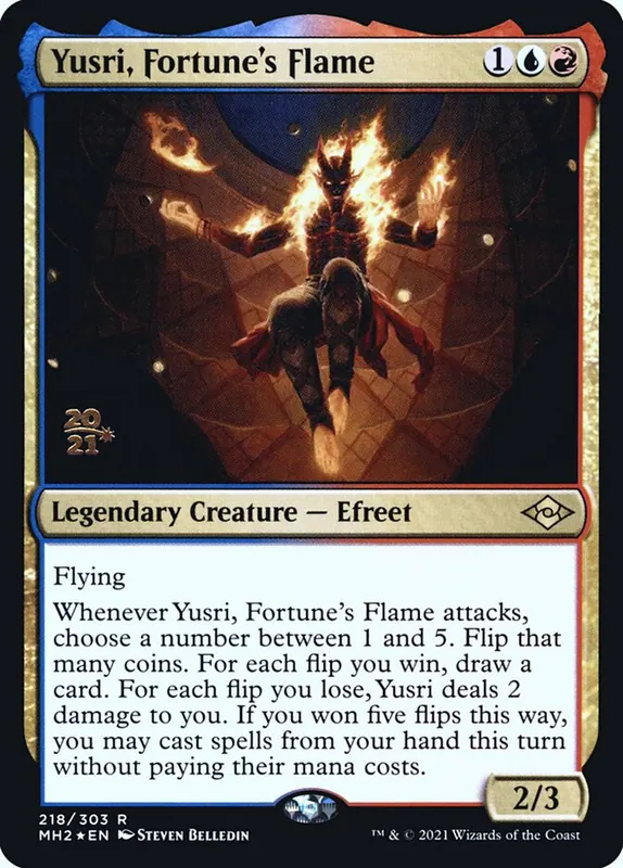 Yusri, Fortune's Flame [Modern Horizons 2 Promos]