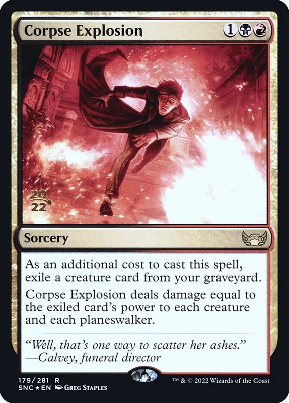 Corpse Explosion [Streets of New Capenna Promos]