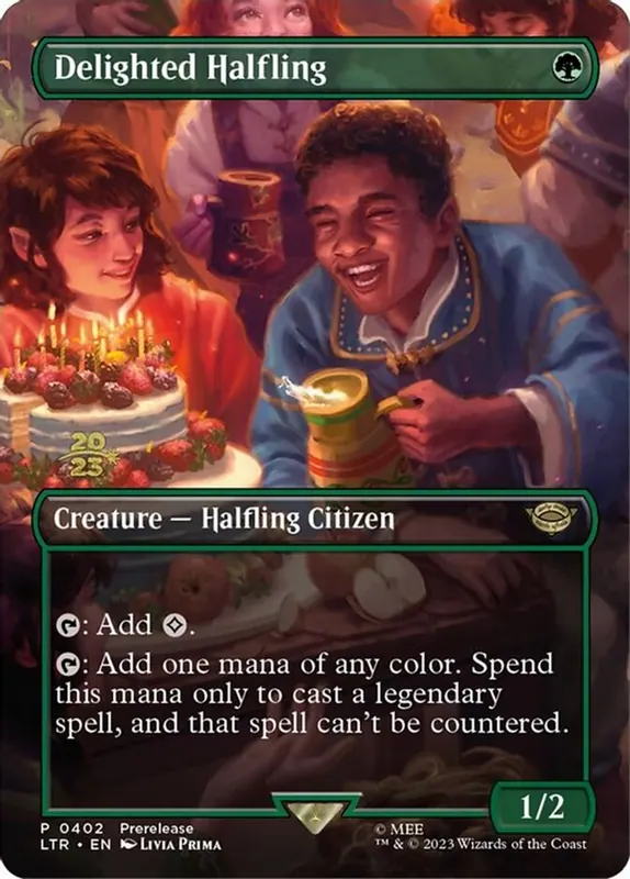 Delighted Halfling [Tales of Middle-earth Promos]