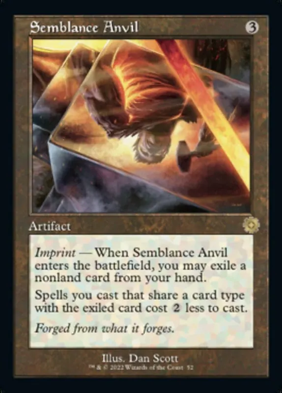 Semblance Anvil (Retro) [The Brothers' War Retro Artifacts] - Español