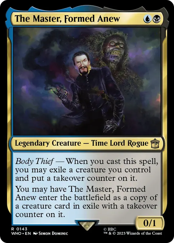 The Master, Formed Anew [Doctor Who]