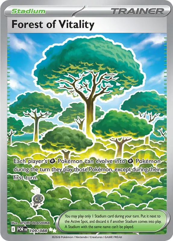 Forest of Vitality (109/088) [Mega Evolution: Perfect Order]