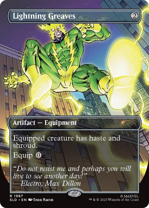 Lightning Greaves (1987) [Secret Lair Drop Series]