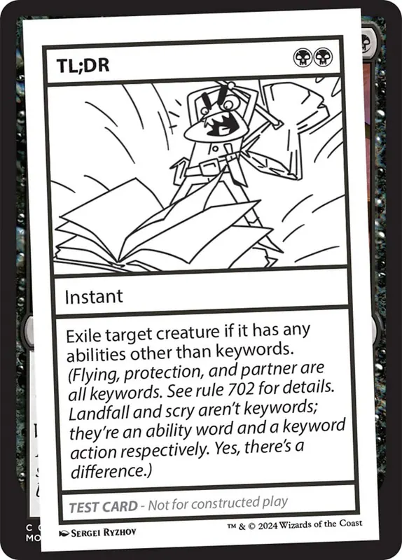 TL;DR [Mystery Booster 2]