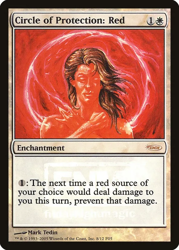 Circle of Protection: Red [Friday Night Magic 2005]