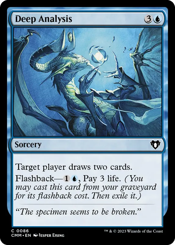 Deep Analysis [Commander Masters]