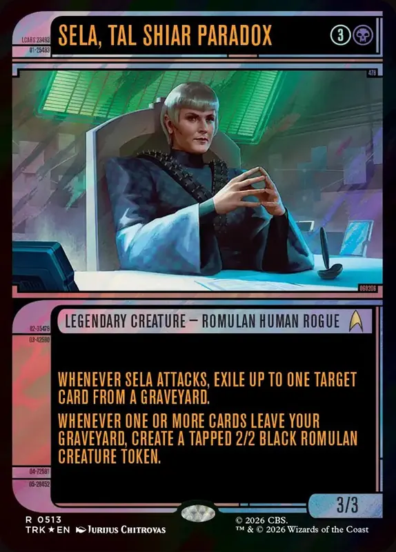 Sela, Tal Shiar Paradox [Star Trek]