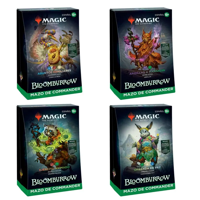 Mtg - Bloomburrow - Commander Decks - Español