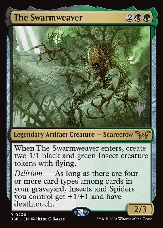 The Swarmweaver [Duskmourn: House of Horror Promos]