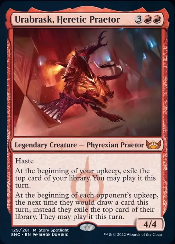 Urabrask, Heretic Praetor [Streets of New Capenna] - Español