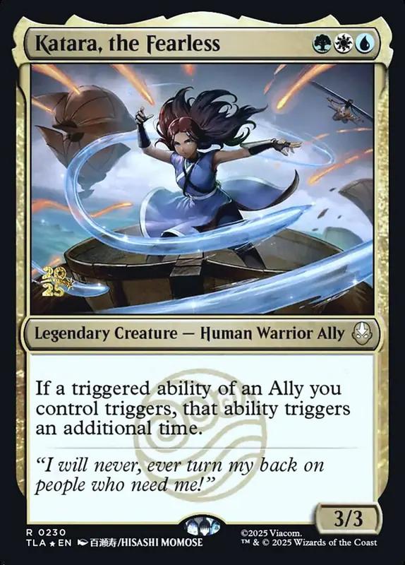 Katara, the Fearless [Avatar: The Last Airbender Promos]