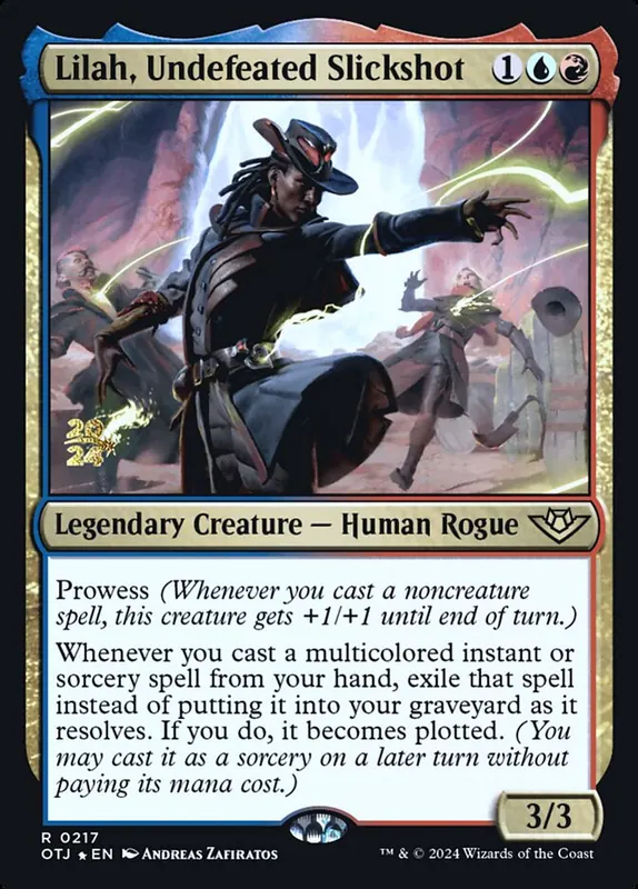 Lilah, Undefeated Slickshot [Outlaws of Thunder Junction Promos]
