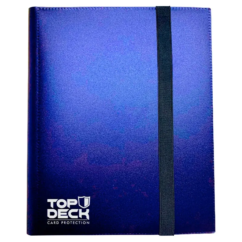 Top Deck - Carpeta 9 Bolsillos - 360 Azul