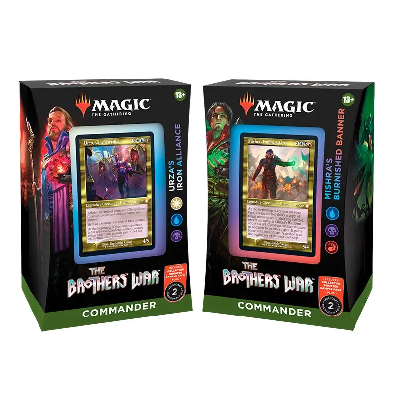 Mtg The Brothers War - Commander Deck - Pack 2 Decks - Ingles (Preventa)