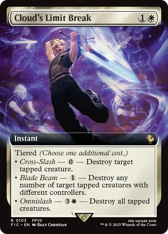 Cloud's Limit Break (Extended Art) [FINAL FANTASY Commander]
