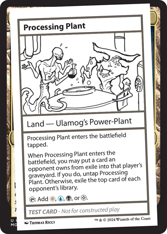 Processing Plant [Mystery Booster 2 Playtest Cards]