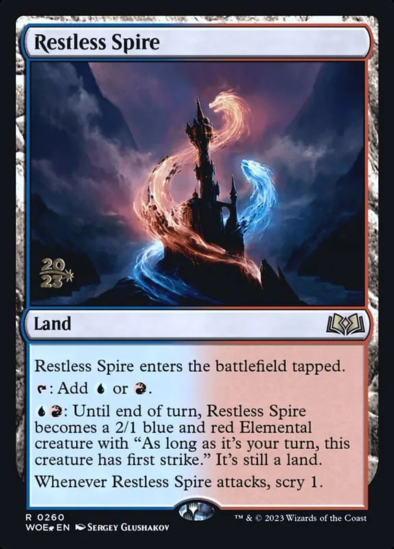 Restless Spire [Wilds of Eldraine Promos]