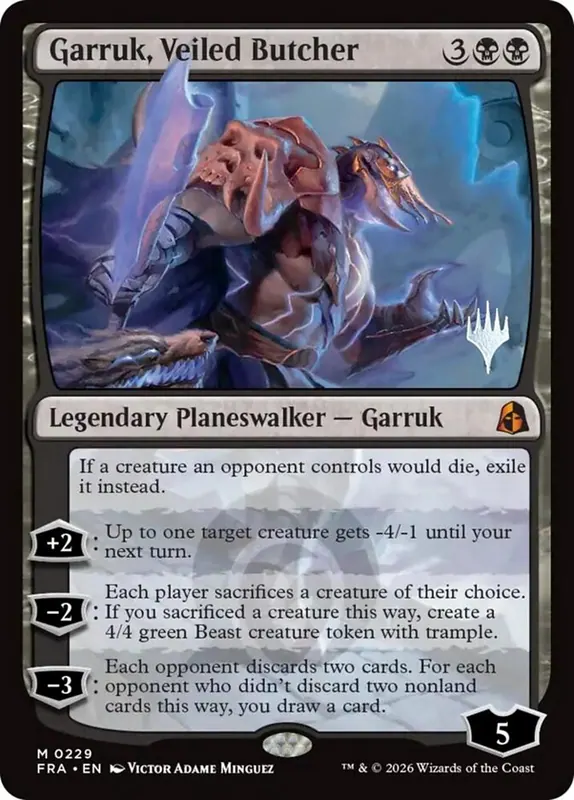 Garruk, Veiled Butcher [Reality Fracture Promos]