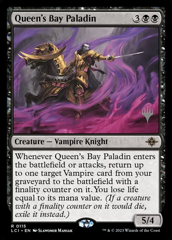 Queen's Bay Paladin [The Lost Caverns of Ixalan Promos]