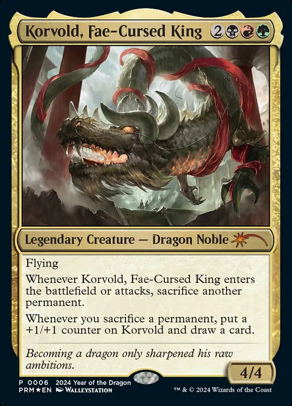 Korvold, Fae-Cursed King [Year of the Dragon 2024]